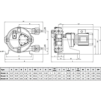 Bredel 10, 15 and 20 Dimensions