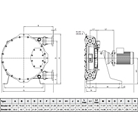 Bredel 40 & 50 Dimensions