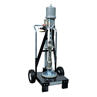 GRACO President 20-1 Piston Pump on Hand Truck