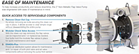 Sandpiper HD20F Non-Metallic Flap Valve Pump Ease of Maintenance