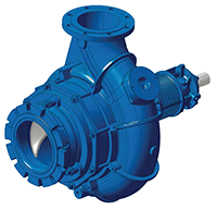 Hidrostal Horizontal End Suction Screw Centrifugal Pump