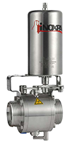 INOXPA LBV Double Butterfly Valve W Pneumatic