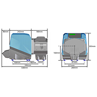 WMB 720R Series Dimensions