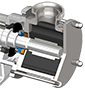 INOXPA PUMP RF FLEXIBLE IMPELLER CROSS SECTION