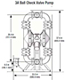 SaniForce 3150 3A Dimensions