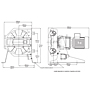 Watson Marlow 840 Hygienic Hose Pump Dimensions